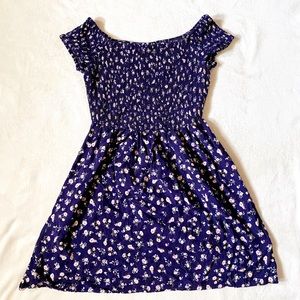 Mossimo Purple Floral Dress
